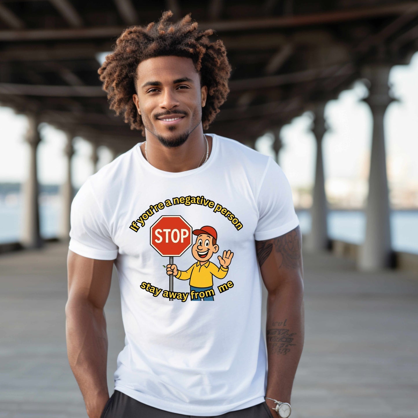 No Negative People Stay Away From Me T-Shirt