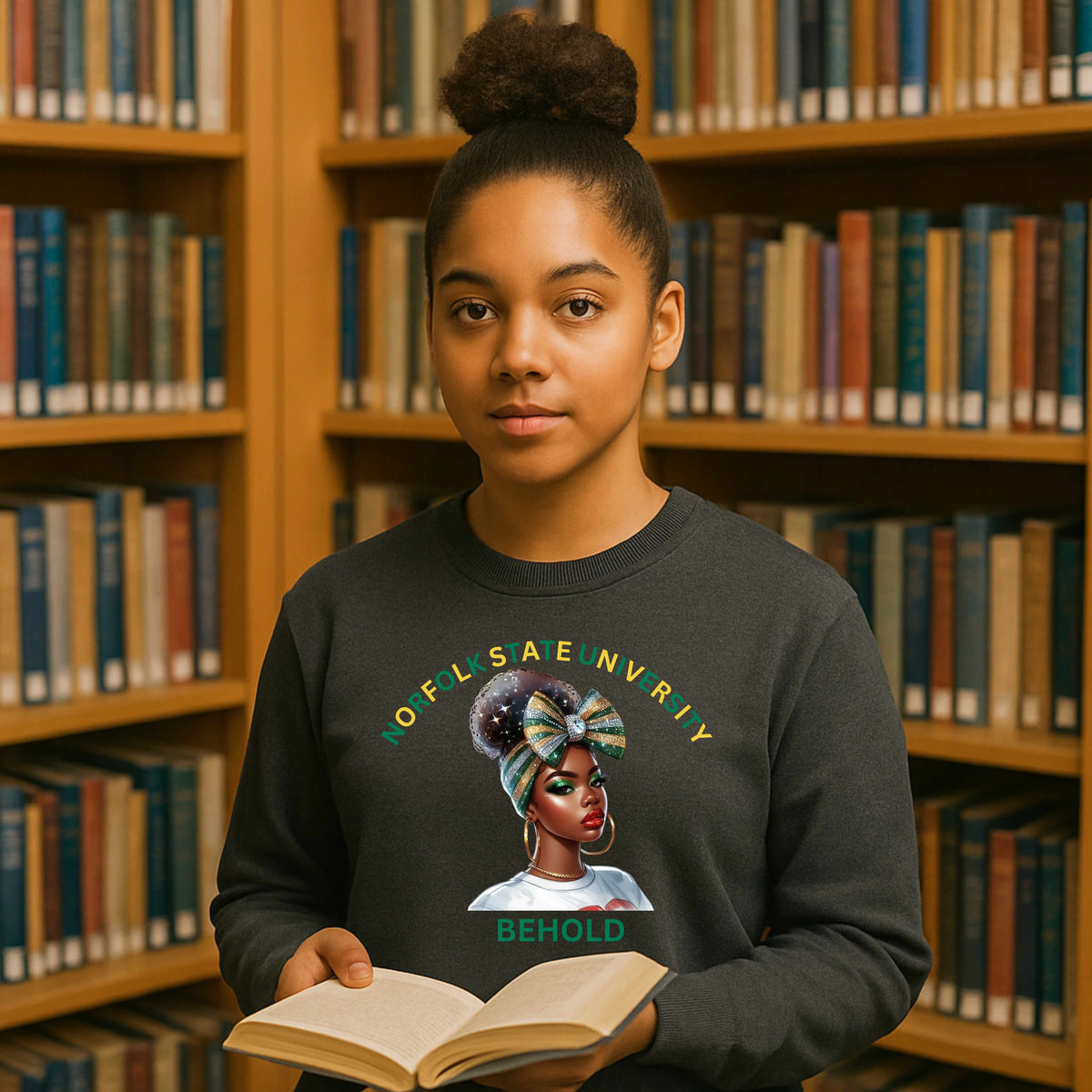 NSU Afropuff Sweatshirt
