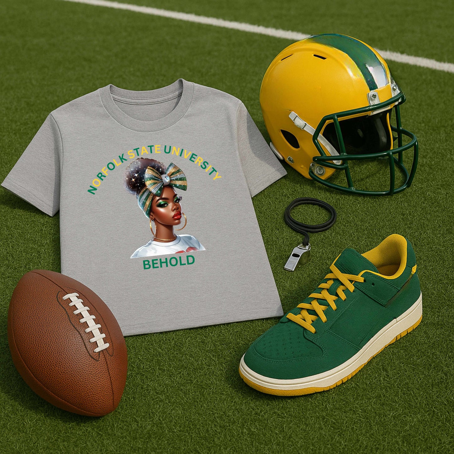 NSU Behold Afropuff T-Shirt