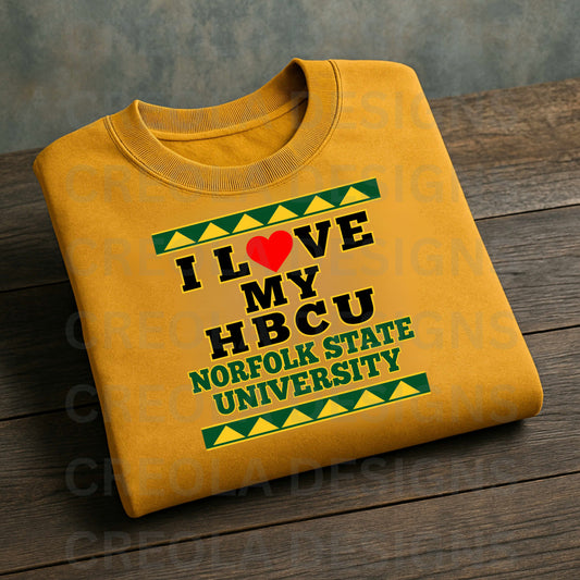 I Love My HBCU Sweatshirt