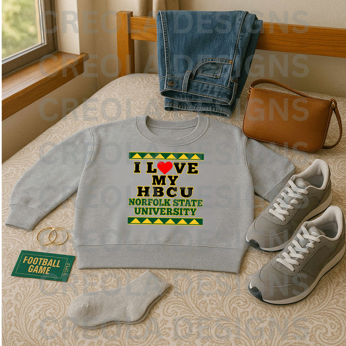 I Love My HBCU Sweatshirt