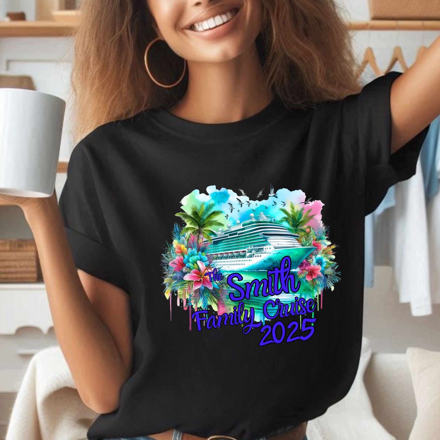 Customizable Family Cruise T-Shirt