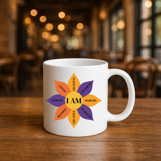 I AM Positive Affirmation Ceramic Mug