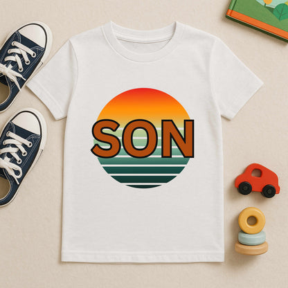 Retro Sunset Son T-Shirt