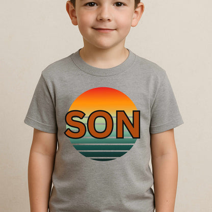 Retro Sunset Son T-Shirt