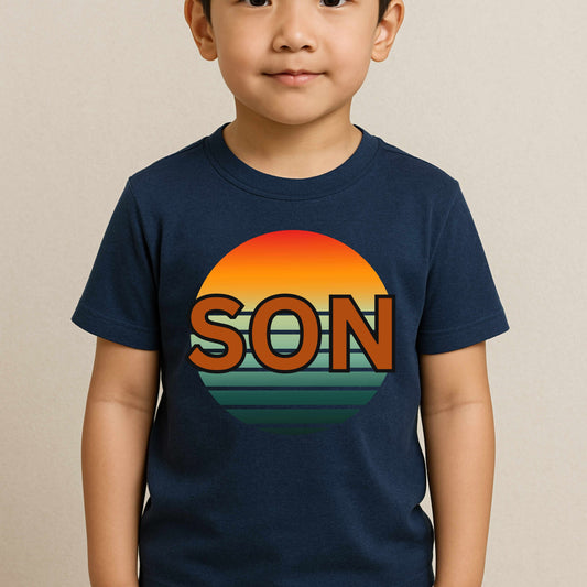 Retro Sunset Son T-Shirt