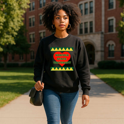 NSU Heart Sweatshirt