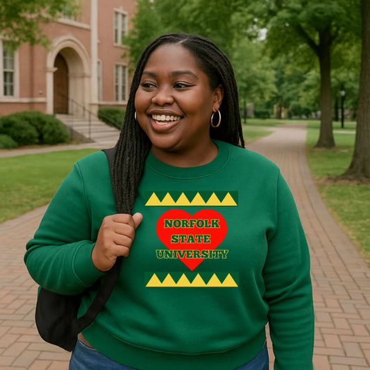 NSU Heart Sweatshirt
