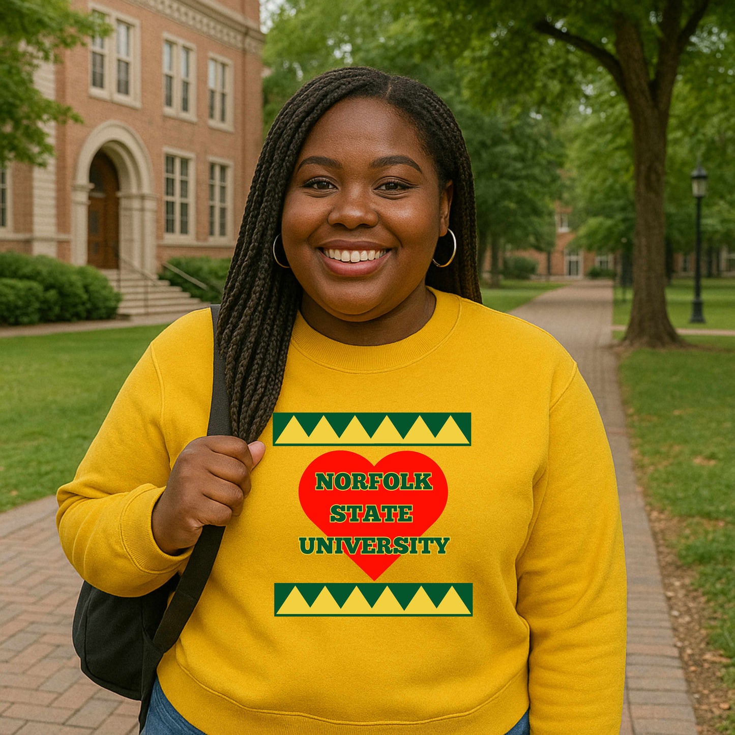 NSU Heart Sweatshirt