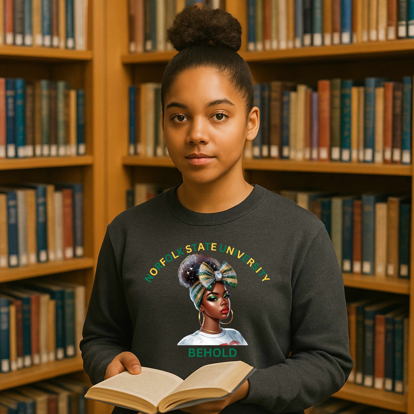 NSU Afropuff Sweatshirt