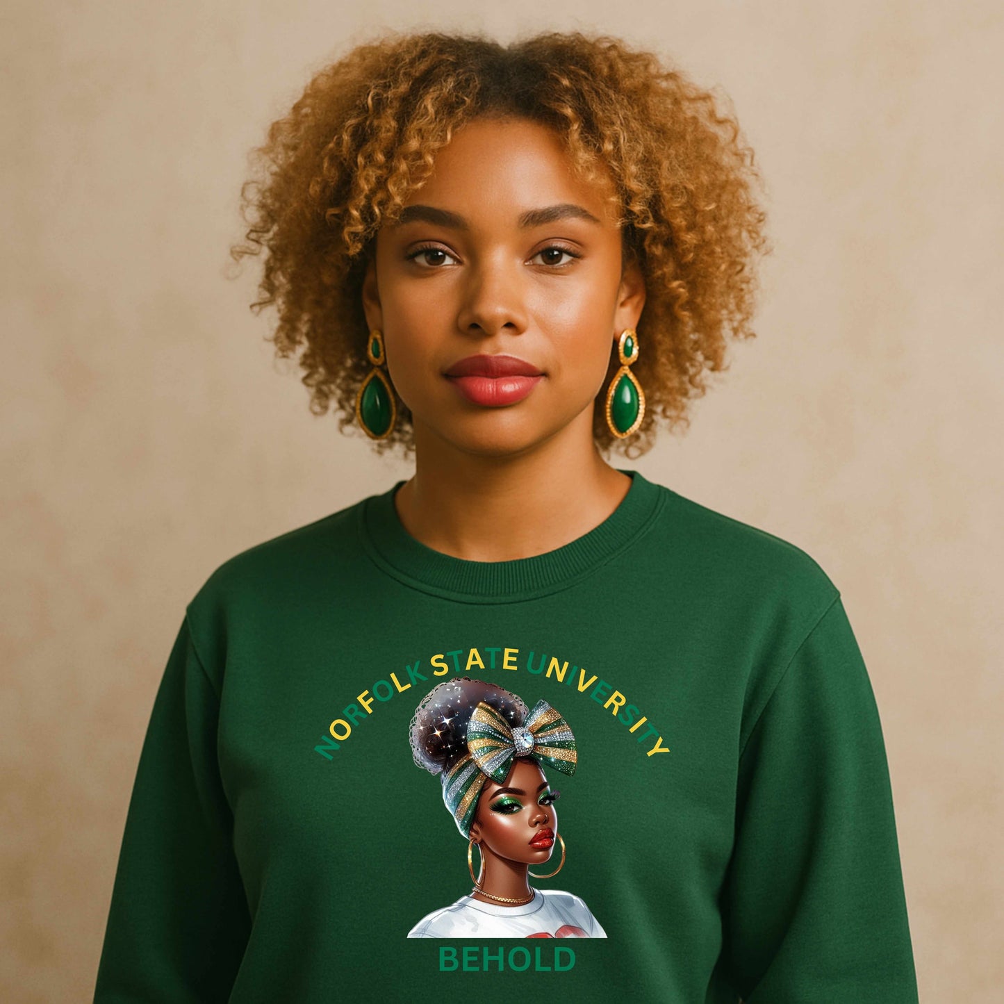 NSU Afropuff Sweatshirt