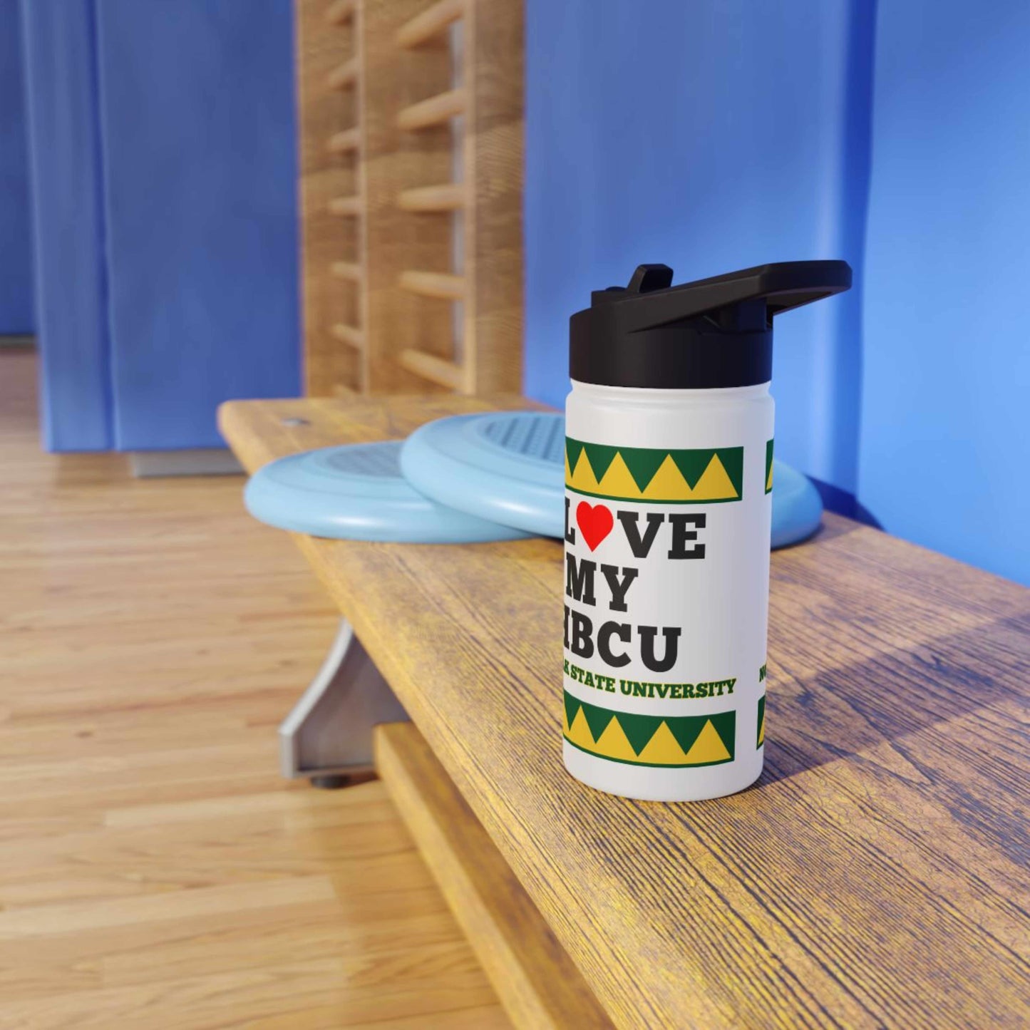 NSU Water Bottle - I Love My HBCU