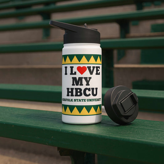 NSU Water Bottle - I Love My HBCU