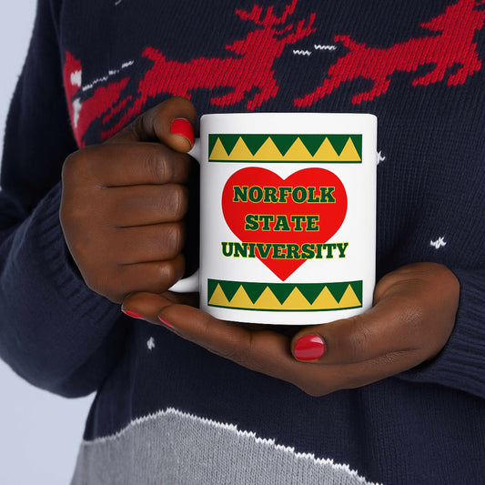 NSU Heart Ceremic Mug