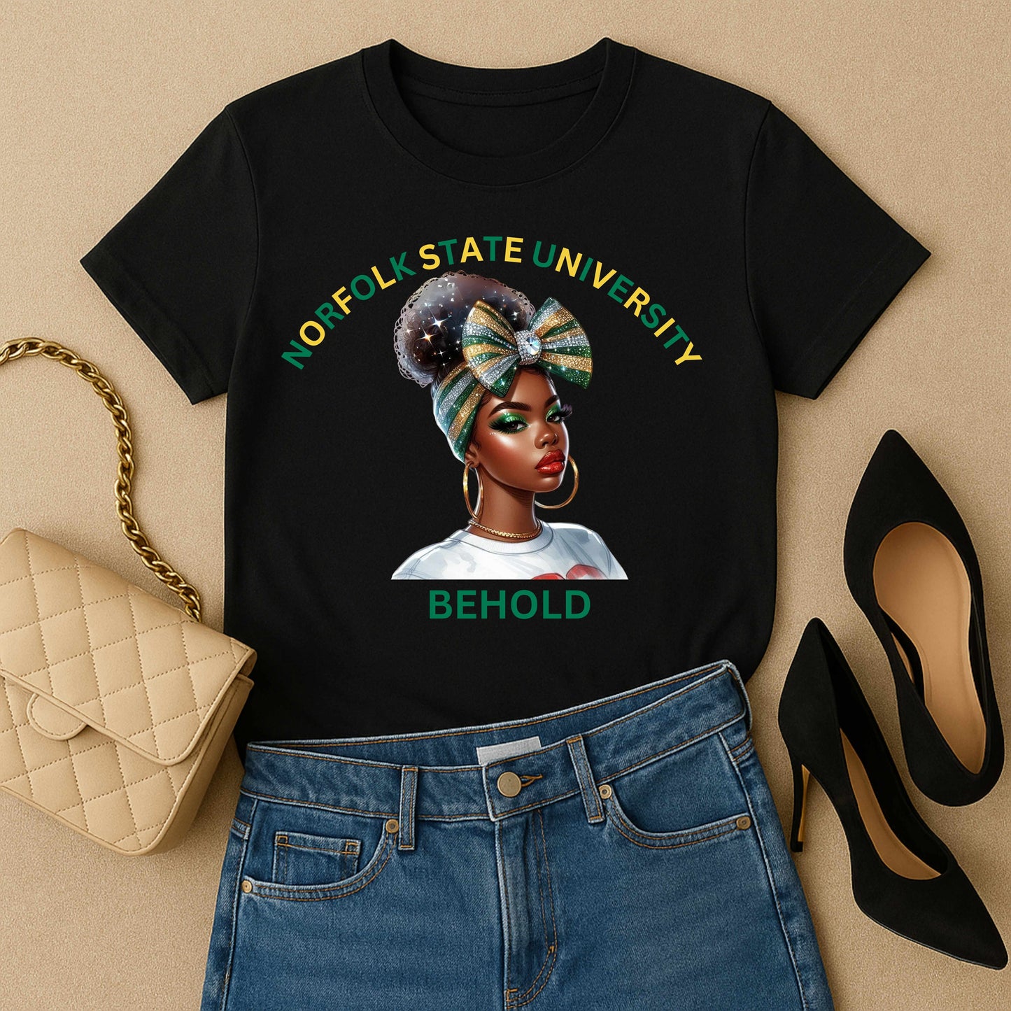 NSU Behold Afropuff T-Shirt