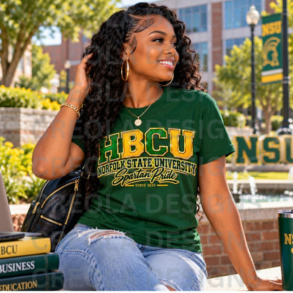 HBCU Norfolk State University Pride Tee