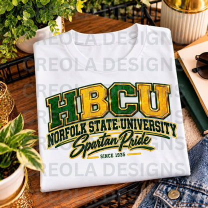 HBCU Norfolk State University Pride Tee